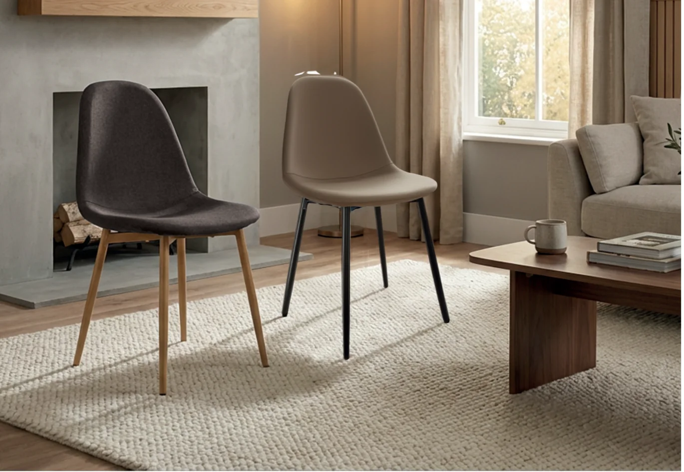 Silla Charla BM en un ambiente decorado