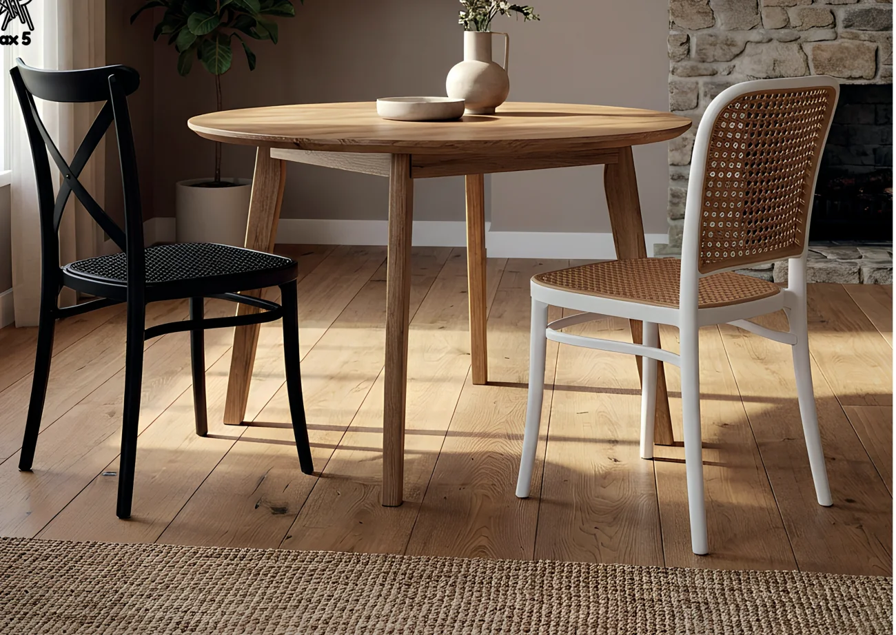 Silla Plats en un ambiente decorado