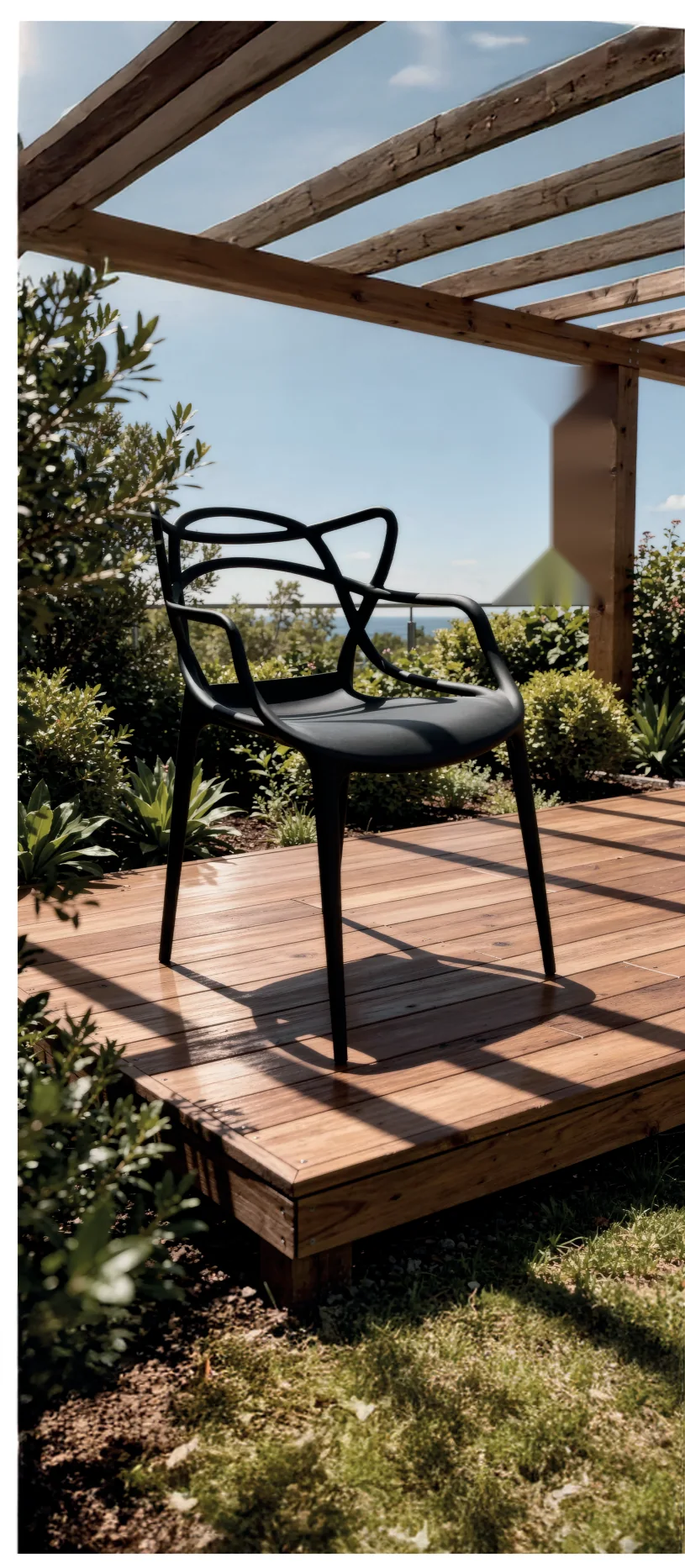 Silla Solna en un ambiente decorado