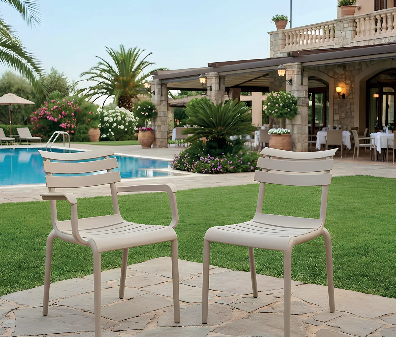 Silla Venecia en un ambiente decorado