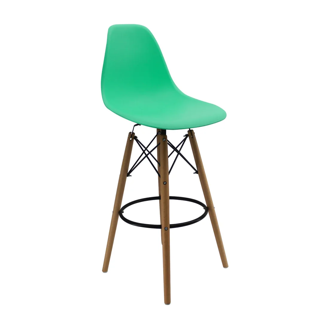 Butaco DKR Bar tipo Eames Verde Menta