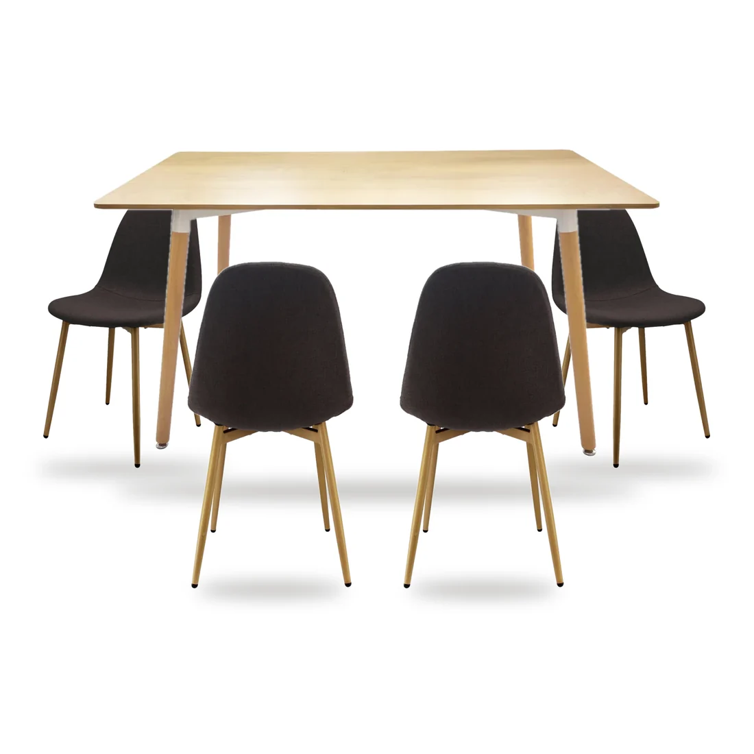 Comedor Bravus + 4 sillas Charla Café