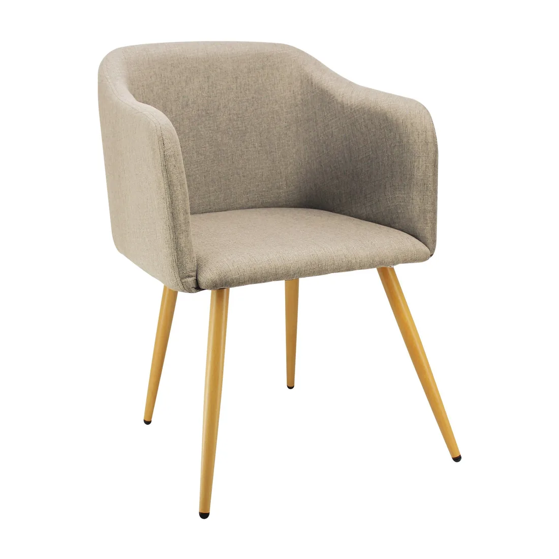 Silla Charla BM con Brazos Beige