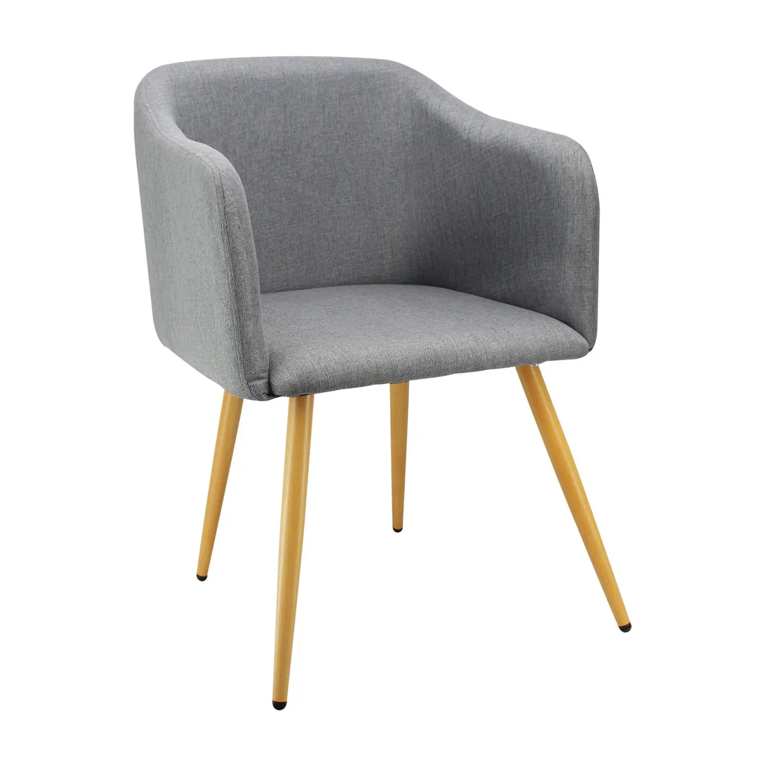 Silla Charla BM con Brazos Gris