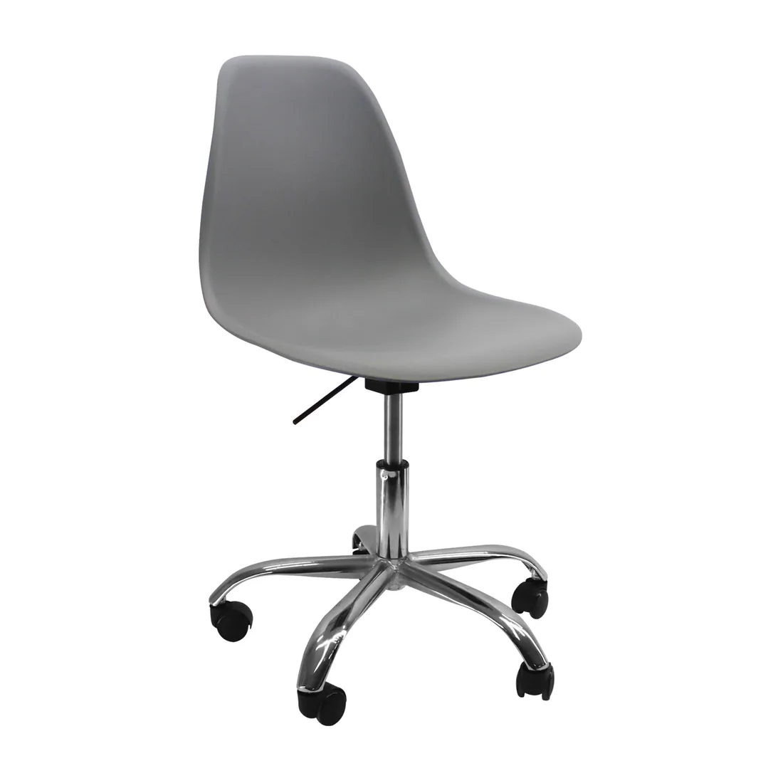 Silla DKR con Ruedas Eames Gris