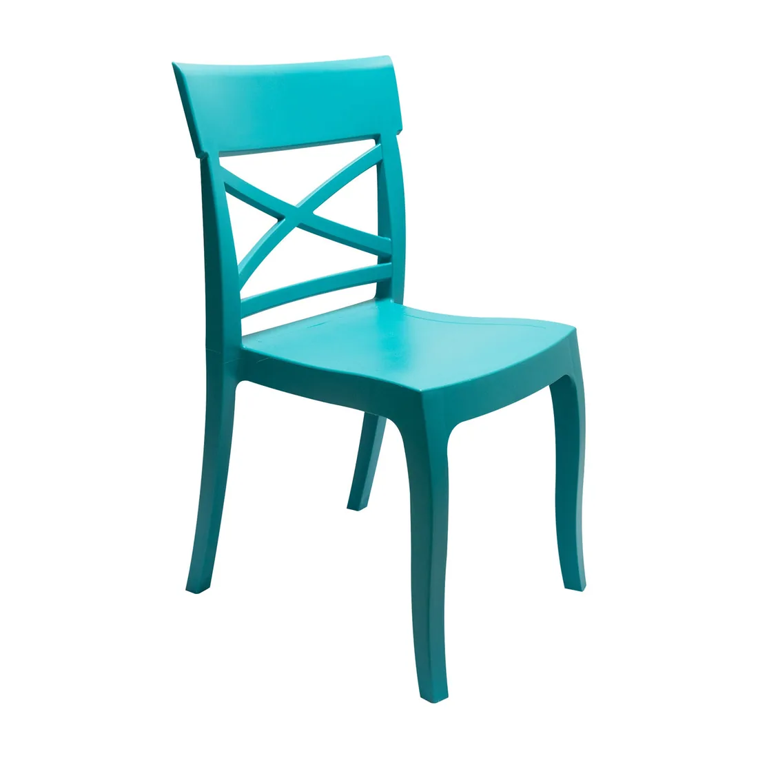 Silla Exterior Florencia sin Brazos Turquesa