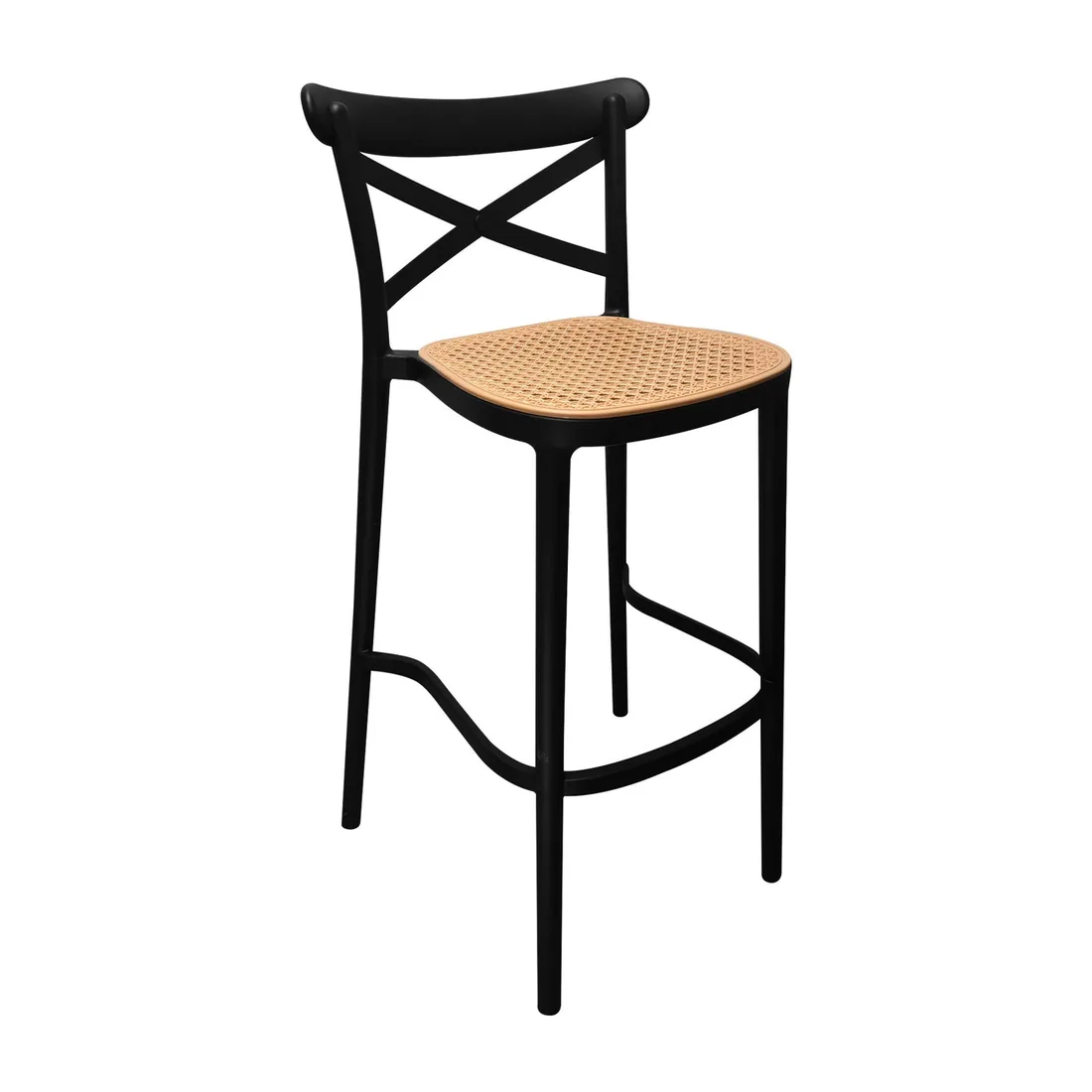 Silla Plats Barra Negro