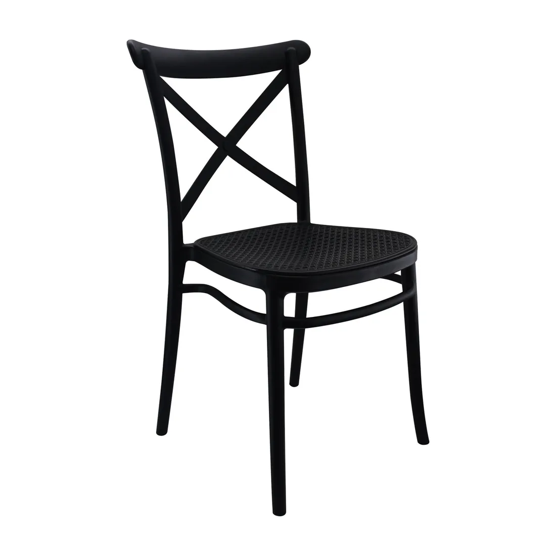 Silla Plats Negra Completa
