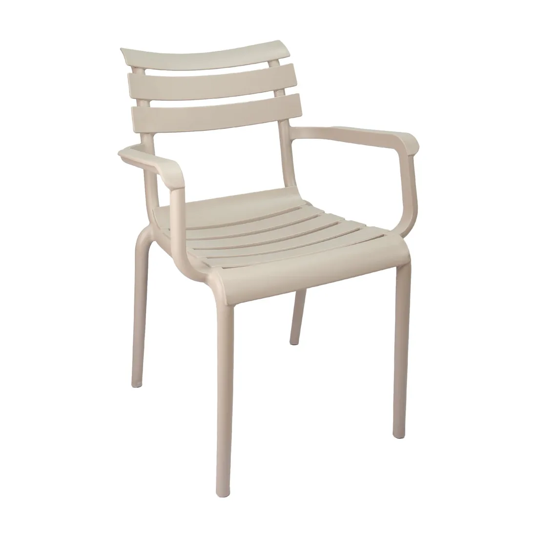 Silla Venecia con Brazos Beige